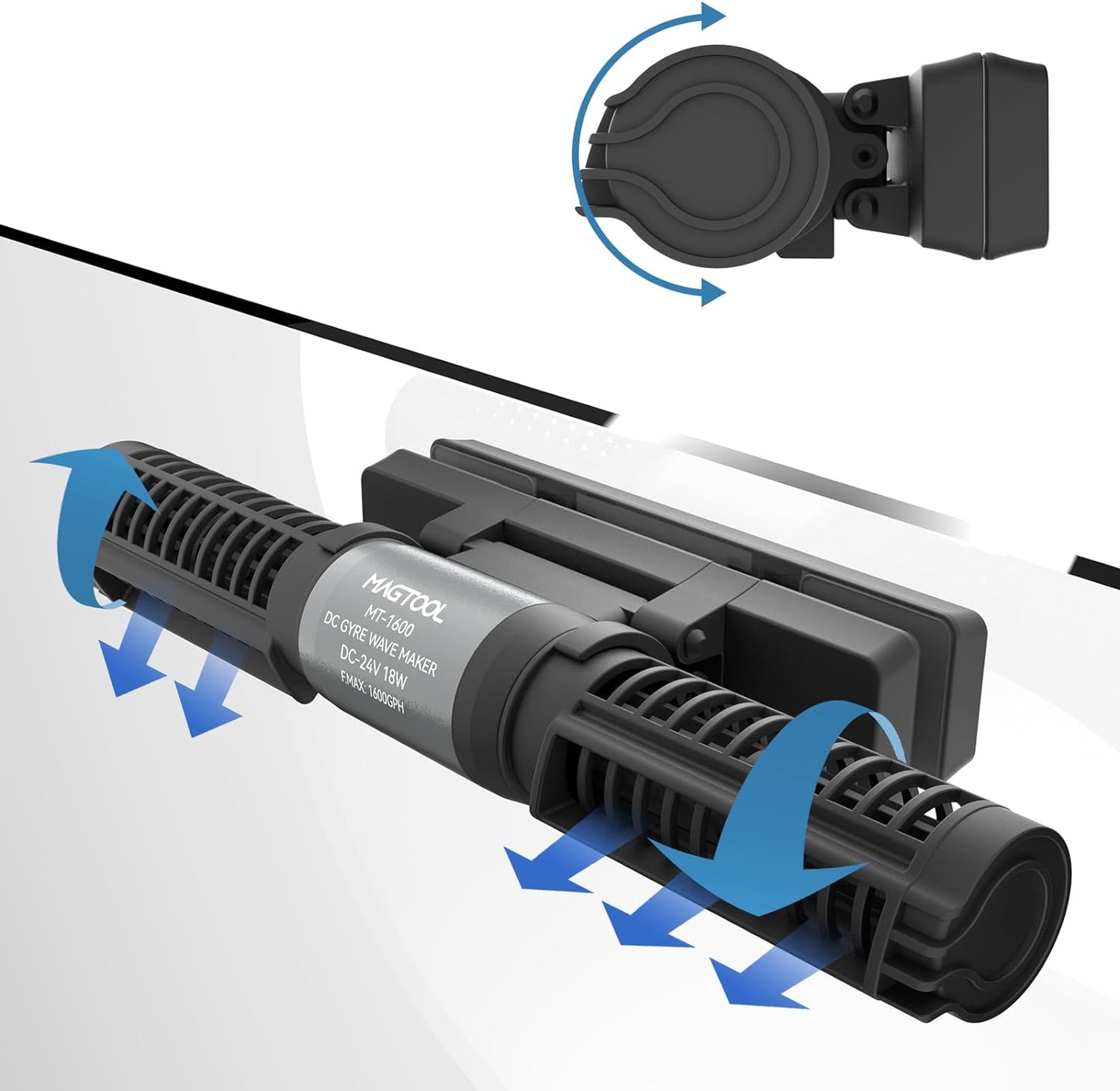 MagTool Aquarium DC Gyre Wave Maker MT-1600