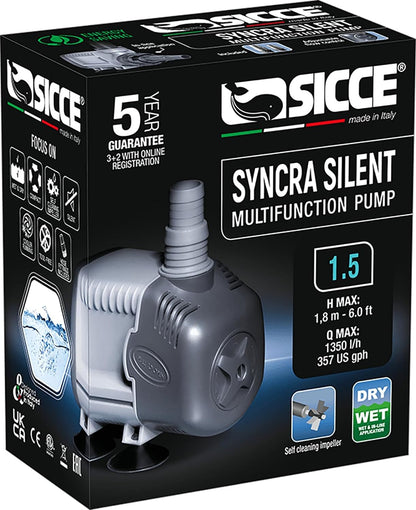 Syncra Silent 1.5 Water Pump (357 gph)