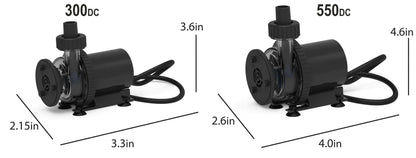 Fiji Flow DC water pumps with controller 550DC (550 GPH)